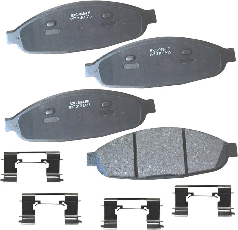 Bendix Premium SBC997 Ceramic Front Brake Pads for Chrysler Pacifica 2008-2004 - Image 1